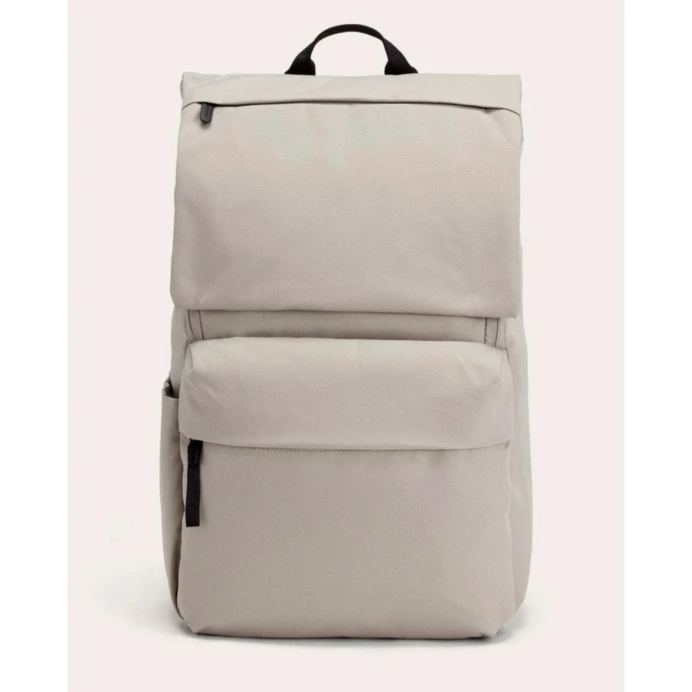 Everlane ReNew Transit Backpack Warm Quartz Beige Recycled Laptop Bag Mens Women